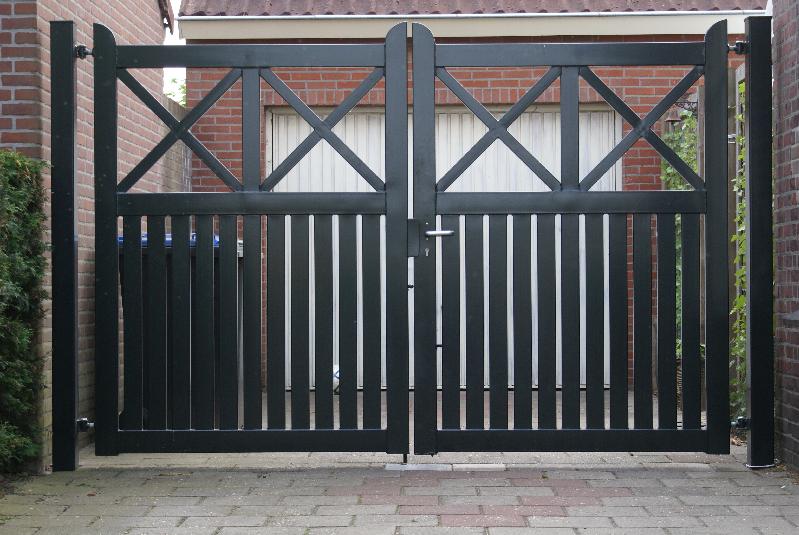 Draaipoort — voorbeeld Dubbele draaipoort 17