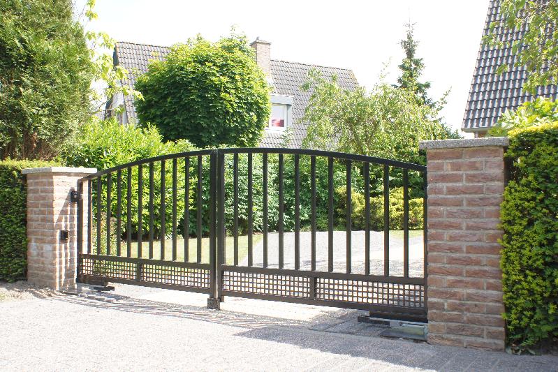 Draaipoort — voorbeeld Dubbele draaipoort 3