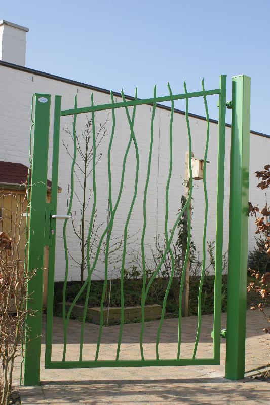 Draaipoort — voorbeeld Hekwerk op maat 1